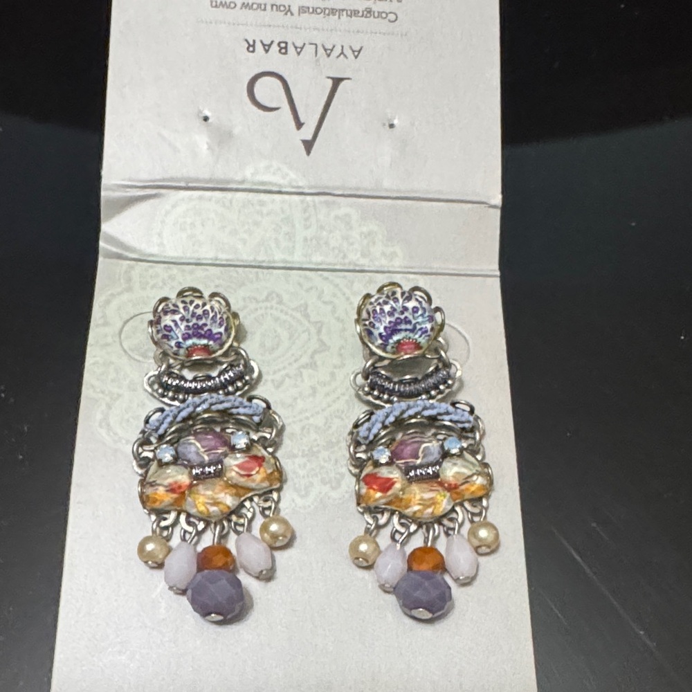 Sundance Multicolor Dangle Earrings - image 1